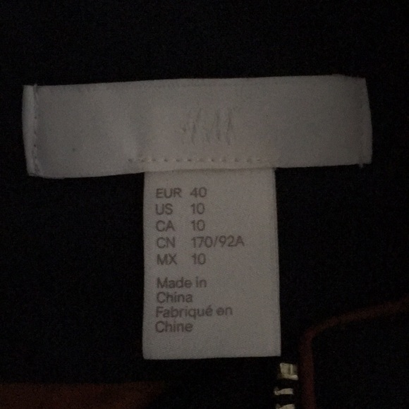 Blue/ brown leather jacket - Picture 4 of 4